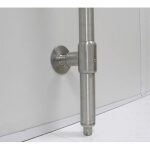 Advance Tabco TA-72 - Leg to wall clamp, (set per table)