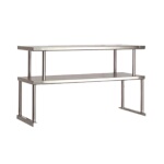 Advance Tabco TOS-4-18 - Food Table Overshelves, double, 62-3/8
