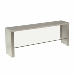 Advance Tabco TSS-5 - Serving Shelf With Breath Guard, single sided, full-service, 77-3/4