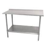 Advance Tabco TTF-243-X - Lite Work Table, 36 x 24 inch, 18 gauge 430 stainless steel