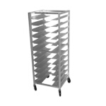 Advance Tabco UR10 - Universal Pan Rack, full height, open sides, universal step