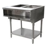 Advance Tabco WB-2G-NAT - Water Bath Hot Food Table, natural gas, 31