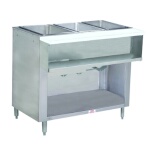Advance Tabco WB-3G-NAT-BS - Water Bath Hot Food Table, natural gas, 47
