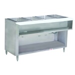 Advance Tabco WB-4G-LP-BS - Water Bath Hot Food Table, LP gas, 62