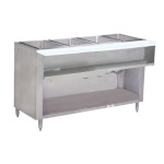 Advance Tabco WB-4G-NAT-BS - Water Bath Hot Food Table, natural gas, 62