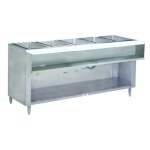 Advance Tabco WB-5G-NAT-BS - Water Bath Hot Food Table, natural gas, 77