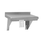 Advance Tabco WS-12-36CM - Shelf, wall-mounted, with check minder, 36