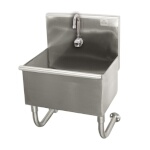 Advance Tabco WSS-14-21EF - Service Sink, wall mounted, with electronic faucet, 18