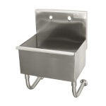 Advance Tabco WSS-16-25 - Service Sink, wall mounted, 22