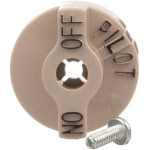 AllPoints 221014 - Valve Knob, Unitrol, beige plastic with black writing