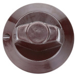 AllPoints 221643 - Burner Valve Knob, Dark Maroon, Set Screw Left, .240