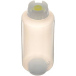 AllPoints 2801817 - Bottle, FIFO, 32 OZ, Standard CAP, Clear w/ Yellow Valve, Plastic