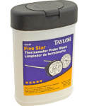 AllPoints 81211 - Taylor Thermometer Probe Wipes, (tub of 70)