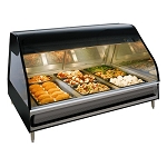 Alto-Shaam ED3-48 - Countertop Display Case w/Zone Heating & Blk. Ext., 48 in.
