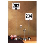 American Metalcraft HPCH6 - Number Stand, 2-1/4