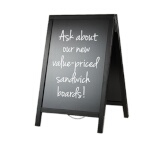 American Metalcraft SBDBL85 - Sandwich Board, 21