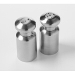 American Metalcraft SPM4 - Mini Salt & Pepper Set, 3 oz. each, 1-3/4
