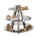 American Metalcraft TTS2319 - Display Stand, 3-tier, 23