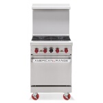 American Range AR-12G-2B - Heavy Duty Restaurant Range, gas, 24