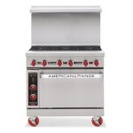 American Range AR12G-4BNG - Heavy Duty Restaurant Range, natural gas, 36 inch