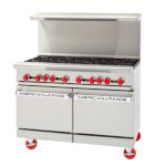 American Range AR-12G-6B-DSB - Restaurant Range, gas, 48