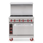 American Range AR24G-2BLP - Heavy Duty Restaurant Range, liquid propane, 36 inch