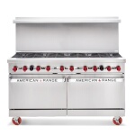 American Range AR-24G-6BNG - Heavy Duty Restaurant Range, natural gas, 60 inch