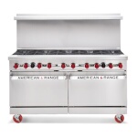 American Range AR-36G-4B - Heavy Duty Restaurant Range, gas, 60