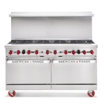 American Range AR-48G-2B - Heavy Duty Restaurant Range, gas, 60