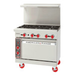 American Range AR-6-C - Restaurant Range, gas, 36