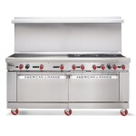 American Range AR-72GLP - Heavy Duty Restaurant Range, liquid propane, 72 inch