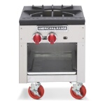 American Range ARSP-18NG - Stock Pot Range, natural gas, three ring burner w/cast iron top