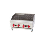 American Range ARSRB-12 - Countertop Charbroiler, gas, 12