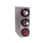 Antunes DACS-30 - Dial-A-Cup Dispenser, cabinet design, three DAC-10s, 9