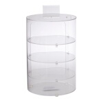 Antunes DC-12C-9500716 - Display Case, cylindrical, acrylic panels for full visibility