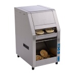 Antunes RT-2-9210908 - Radiant Toaster, countertop design, two toasting lanes, front load and return