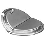 APW 23780 - Vegetable Inset Cover, slotted, hinged, for 7 quart pots