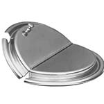 APW 56847 - Vegetable Inset Cover, slotted hinged, fits 4 quart pots