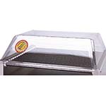 APW SG-75/85 - Hot Dog Grill Sneeze Guard, sloped front, for 36