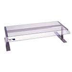 APW SG-75/85XP - Hot Dog Grill Sneeze Guard, pass-thru lift-off, for 37-1/2