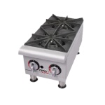 APW GHP-6S - Hotplate, gas, (6) 28K BTU burners