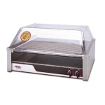 APW HR-45 - Hot Dog Grill, chrome rollers, (765) per hour