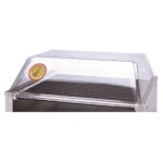 APW SG-31 - Sneeze Guard, Hot Dog Grill, front cover design, sloped front de