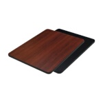ATS Furniture ADL2430-B/DM - Reversible Table Top, rectangle, 24 x 30, mahogany/black
