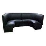 ATS Furniture AS-42VN-12 GR4 - Corner Booth, 1/2 circle, 180