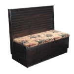 ATS Furniture AS42-WBB-PSD GR5 - Deuce Booth, single, 30 inch, bead back, grade 5 seat