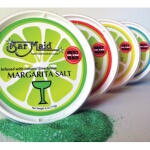 Bar Maid CR-102 - Margarita Salt, 6 oz., re-sealable tub, white (12 per case)