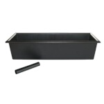 Bar Maid CR-760 - Bar Drain Tray, with drain tube, 14