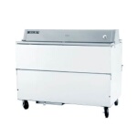 Beverage Air STF58HC-1-W - School Milk Cooler w/White Exterior & Galvanized Interior, 24.5 cu. ft. Cap