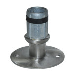 BK Resources BK-SSRFAF-WH - Flange Foot with holes, fits 1-5/8